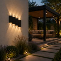 Aplica LED 8W Exterior Zig Glow LM