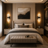 Aplica LED Diamond Mist Black