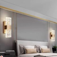 Aplica LED Diamond Mist Gold