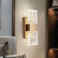 Aplica LED Diamond Mist Gold