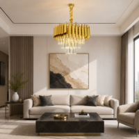 Candelabru Bohemian Gold Patrat, 300