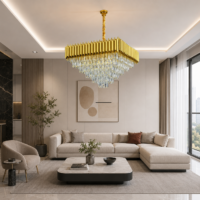 Candelabru Bohemian Gold Patrat, 500