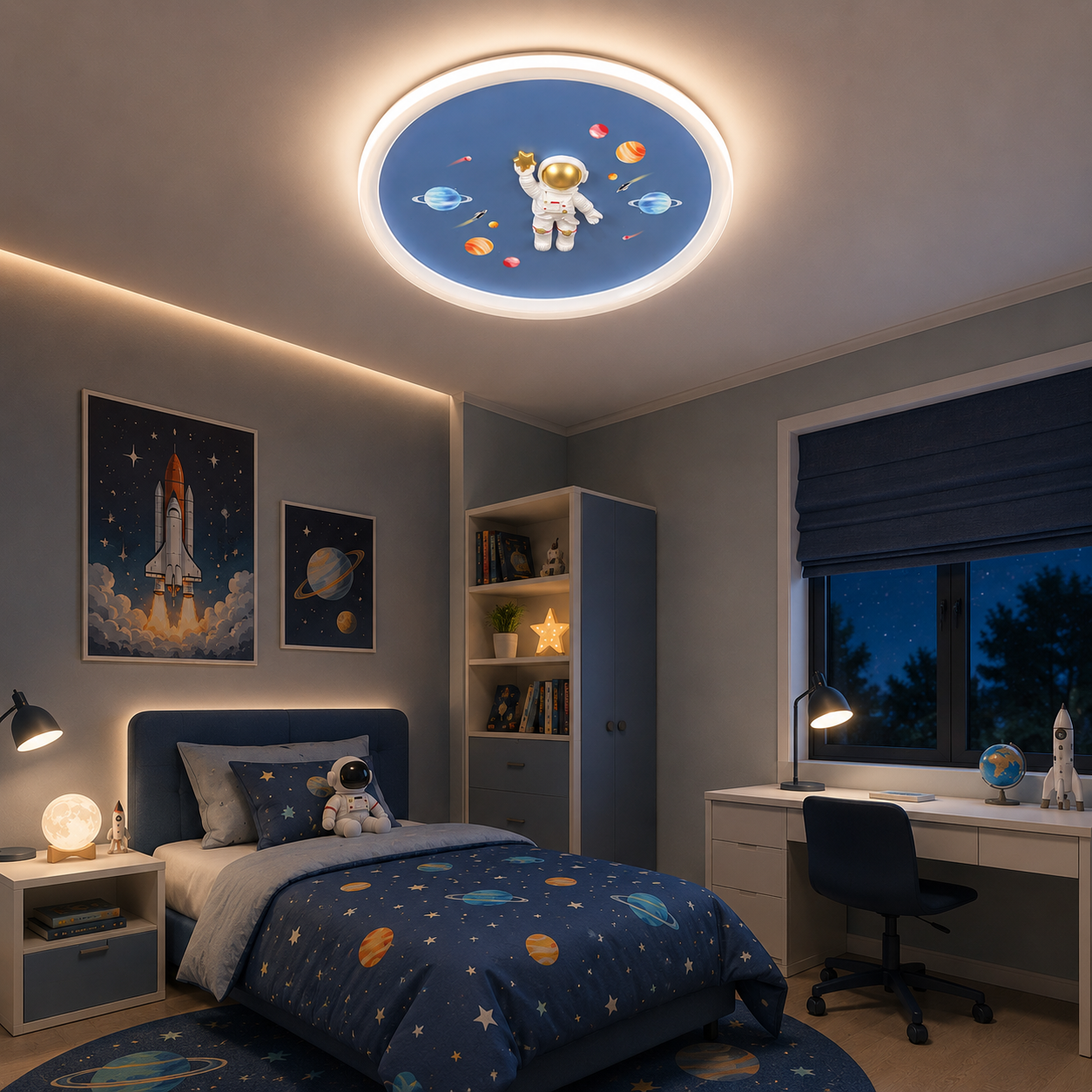 Lustra LED 80W Astronaut Dreams Lustra LED 80W Astronaut Dreams