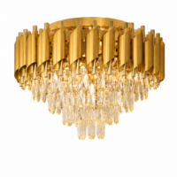 Plafoniera Bohemian Gold, 40