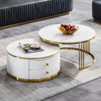 Set Masuta de cafea Lotus , cu Sertar