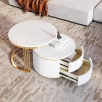 Set Masuta de cafea Lotus , cu Sertar