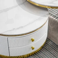 Set Masuta de cafea Lotus , cu Sertar