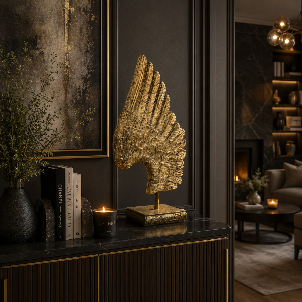Decoratiune Heaven Wing, 60 cm Decoratiune Heaven Wing, 60 cm