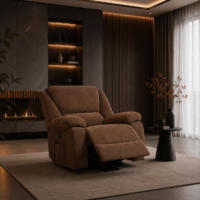 Fotoliu Masaj si Incalzire Velora Comfort Maro