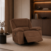 Fotoliu Masaj si Incalzire Velora Comfort Maro