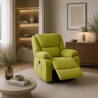 Fotoliu Masaj si Incalzire Velora Comfort Verde