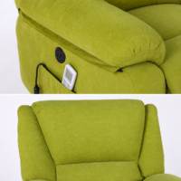 Fotoliu Masaj si Incalzire Velora Comfort Verde