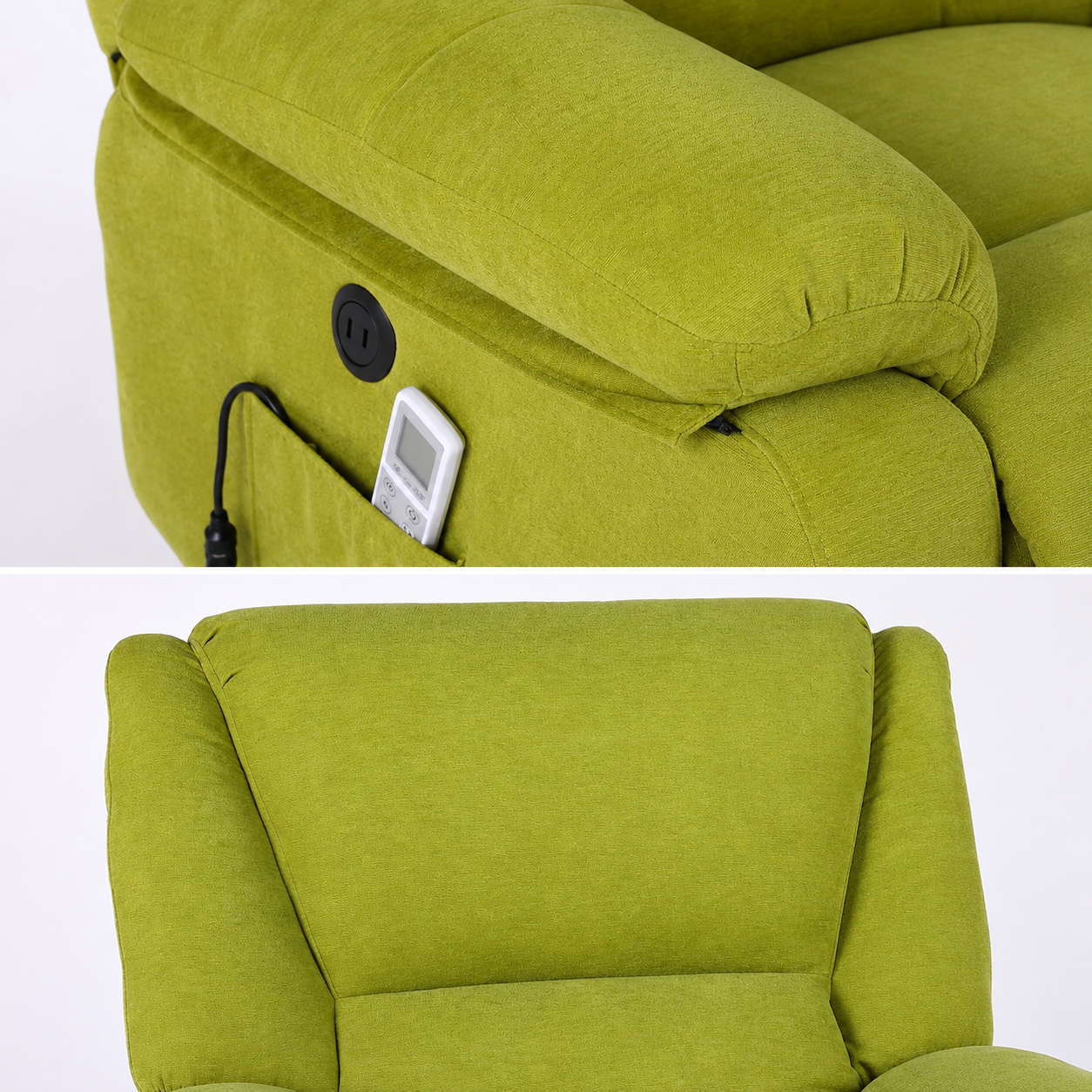 Fotoliu Masaj si Incalzire Velora Comfort Verde Fotoliu Masaj si Incalzire Velora Comfort Verde