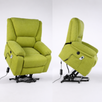 Fotoliu Masaj si Incalzire Velora Comfort Verde