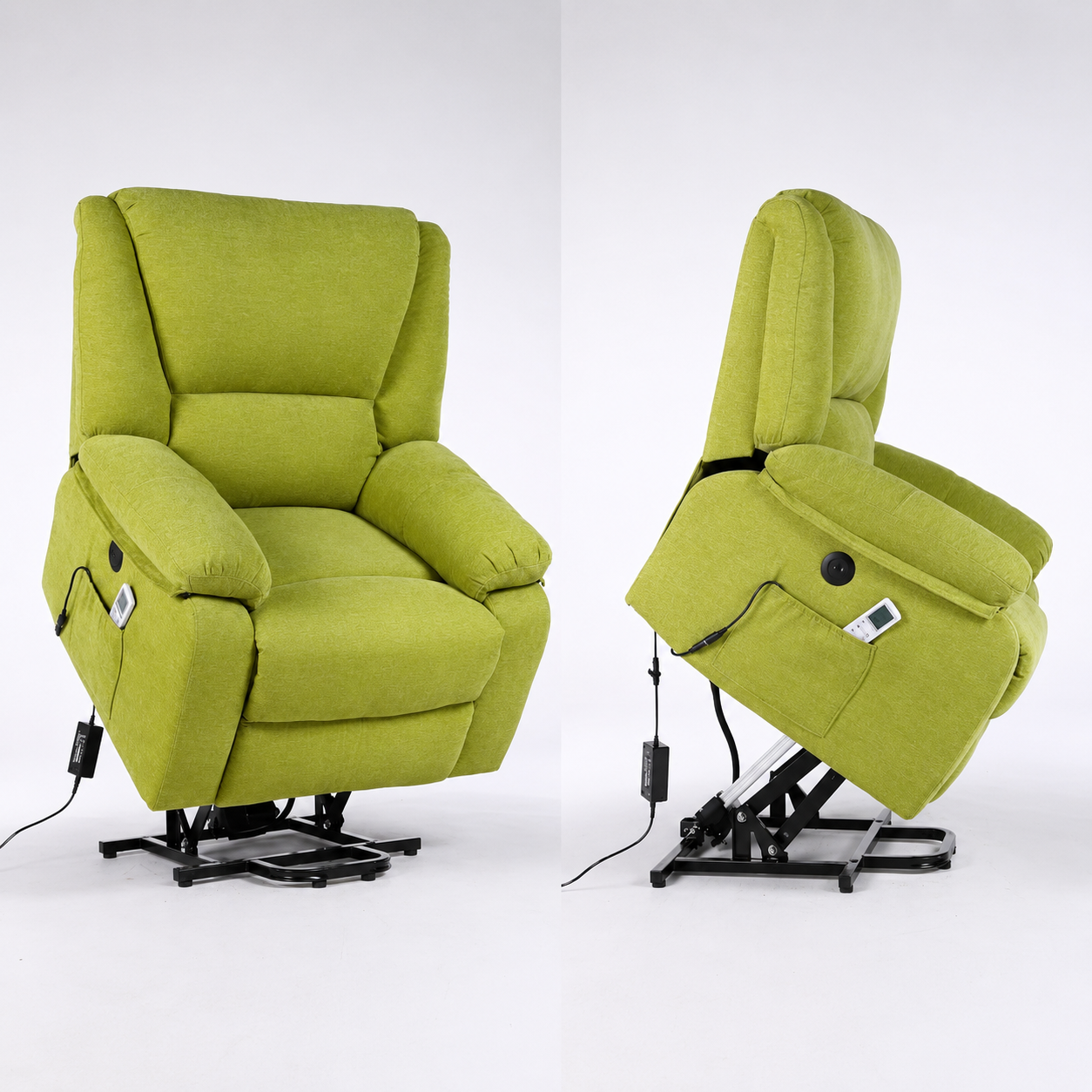 Fotoliu Masaj si Incalzire Velora Comfort Verde Fotoliu Masaj si Incalzire Velora Comfort Verde