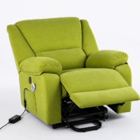 Fotoliu Masaj si Incalzire Velora Comfort Verde