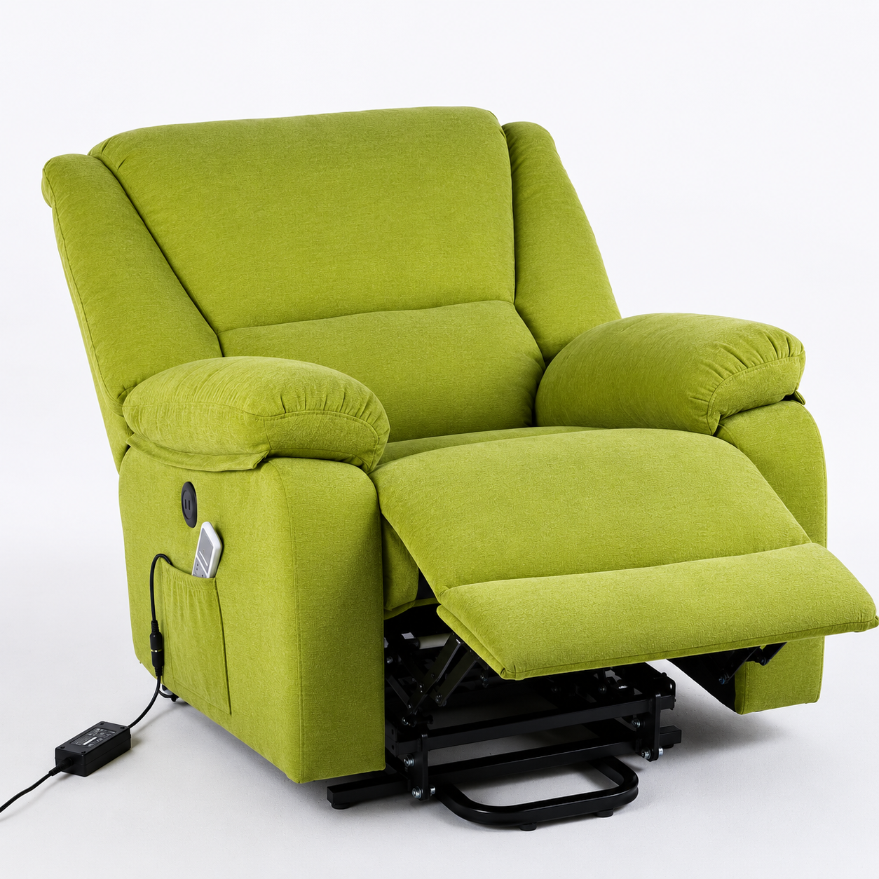 Fotoliu Masaj si Incalzire Velora Comfort Verde Fotoliu Masaj si Incalzire Velora Comfort Verde