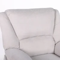 Fotoliu Masaj si Incalzire Velora Comfort Gri
