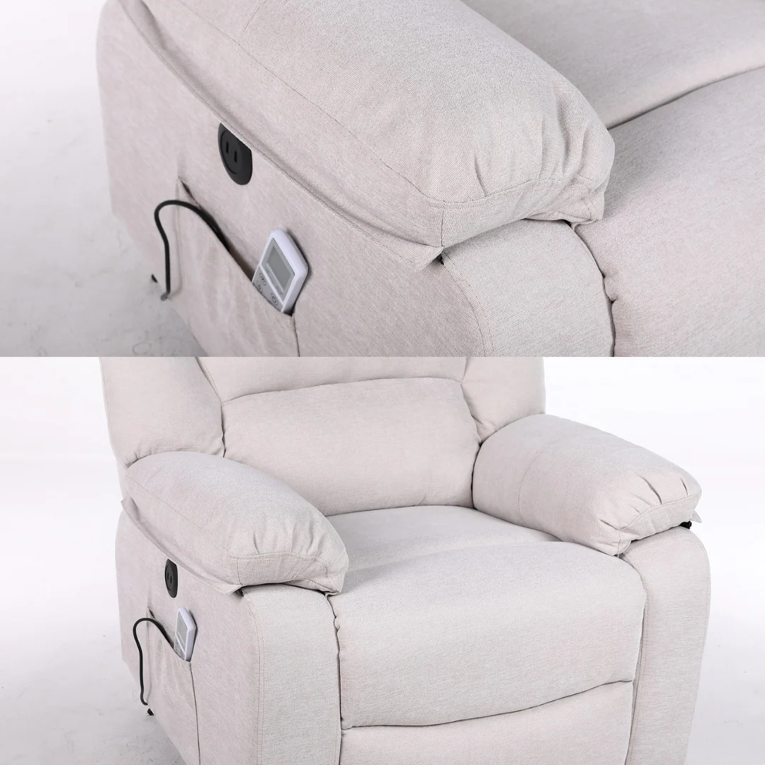 Fotoliu Masaj si Incalzire Velora Comfort Gri Fotoliu Masaj si Incalzire Velora Comfort Gri