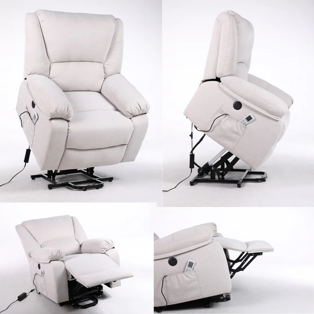 Fotoliu Masaj si Incalzire Velora Comfort Gri Fotoliu Masaj si Incalzire Velora Comfort Gri