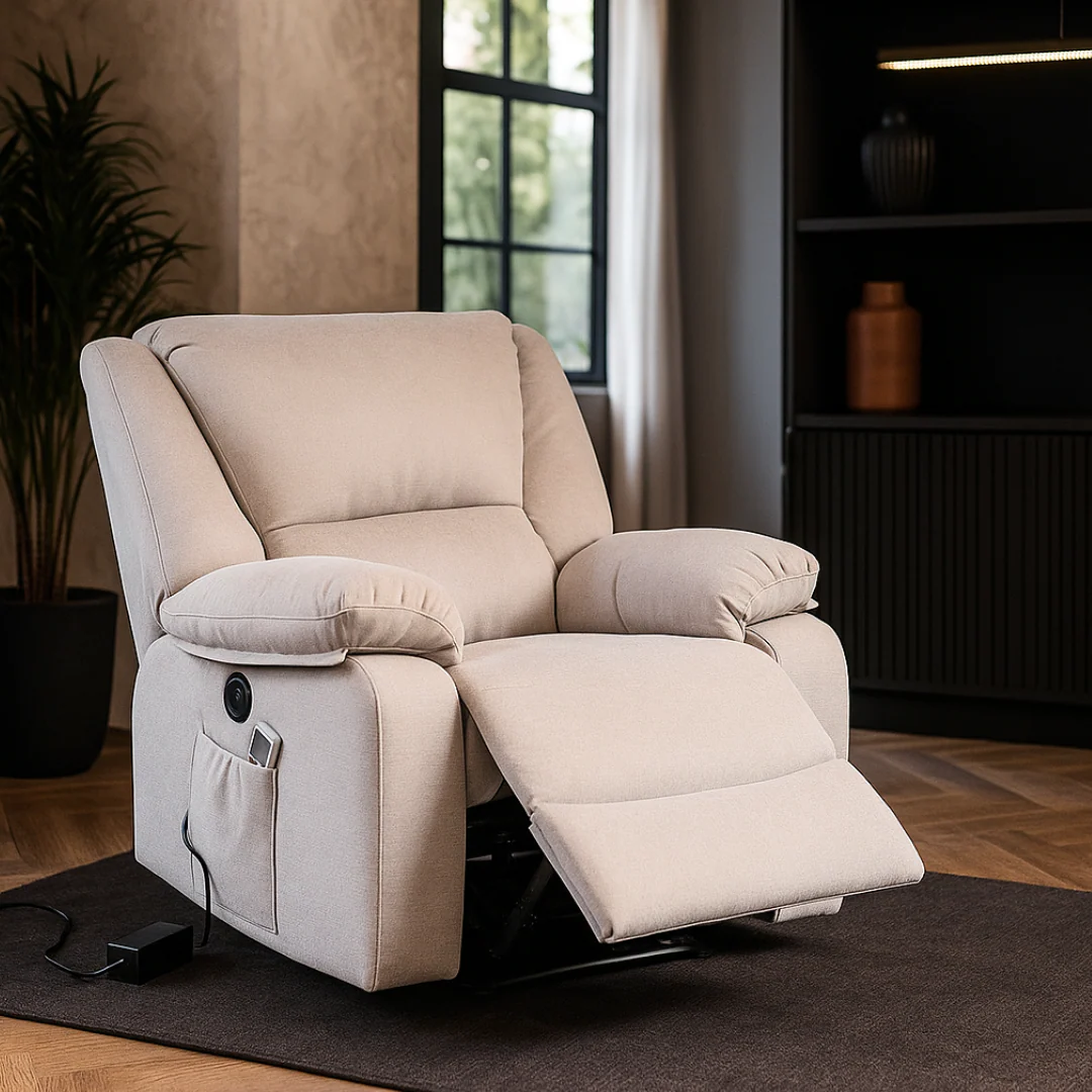 Fotoliu Masaj si Incalzire Velora Comfort Gri Fotoliu Masaj si Incalzire Velora Comfort Gri