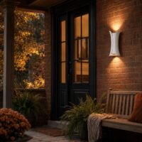 Aplica LED 10W Exterior Eclipse White RF