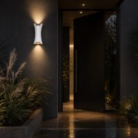 Aplica LED 10W Exterior Eclipse White RF