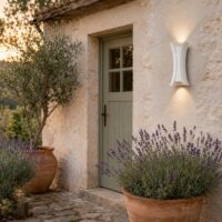 Aplica LED 10W Exterior Eclipse White RF