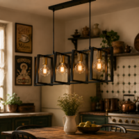 Candelabru Dining Industrial Nordic Loft 80x16 CY