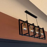 Candelabru Dining Industrial Nordic Loft 80x16 CY photo review