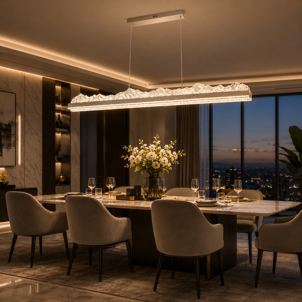 Candelabru LED 192W Dining Calisto Candelabru LED 192W Dining Calisto