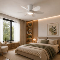 Lustra LED cu ventilator ZenAir White LDPDL75L601A