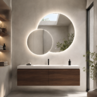 Oglinda LED, 120x80x60cm, LDP9308-120 RF