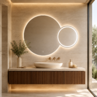 Oglinda LED, 120x80x60cm, LDP9309 RF