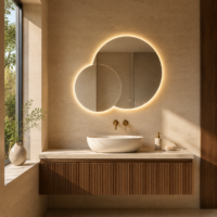 Oglinda LED, 80x65x50cm, LDP9308-800 RF