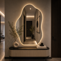 Oglinda LED, Moderna, 70x90cm, LDPSYK013 RF