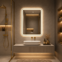 Oglinda LED baie, 60x90cm, LDPSYD0456090 RF