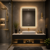 Oglinda LED baie, 60x90cm, LDPSYD0456090 RF