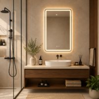 Oglinda LED baie, 60x90cm, LDPSYD0456090 RF