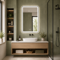 Oglinda LED baie, 60x90cm, LDPSYD0456090 RF