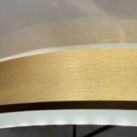 Oglinda LED baie Rotunda, Auriu, 60 cm LDPAG60 RF