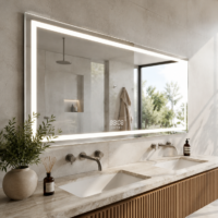 Oglinda baie LED, 150x80cm, LDP9001-150 RF