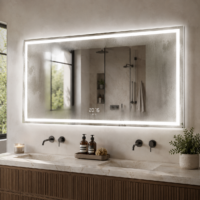 Oglinda baie LED, 150x80cm, LDP9001-150 RF