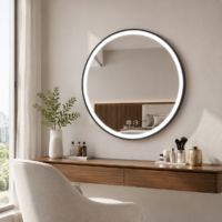 Oglinda baie LED, 70cm, LDP9052-70BK RF