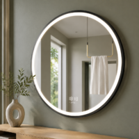 Oglinda baie LED, 70cm, LDP9052-70BK RF