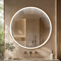 Oglinda baie LED, 80cm, LDP9052-80GD RF