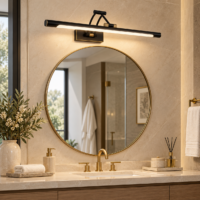 Aplica Baie LED Focus Black (Negru)