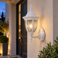Aplica Felinar Exterior Perete, E27, Alb