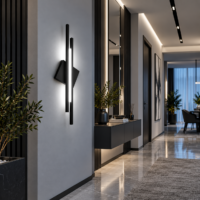 Aplica LED 18W Lines Nova Black