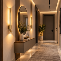 Aplica LED 24W Linear Glow Gold